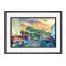 St James' Park Stadium 'Going to the Match' Fine Art Print Exeter City FC